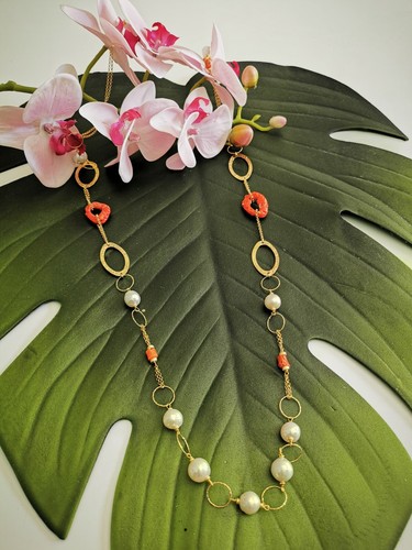 Collana lunga argento - collana,