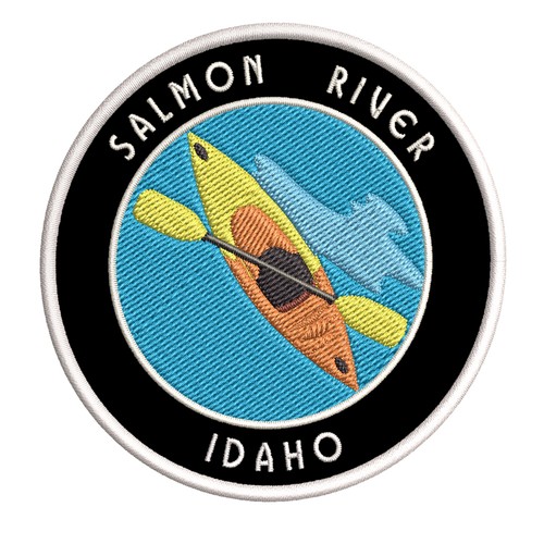Salmon river idaho - river,, kayak