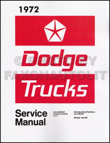 1972 dodge camion negozio - 1972,
