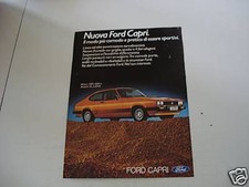advertising Pubblicità 1978 FORD CAPRI S