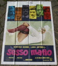 manifesto 4F film SESSO MATTO