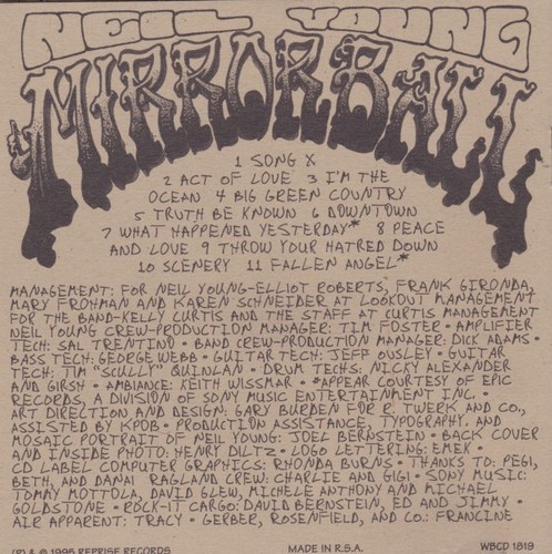 Neil young mirror - young,