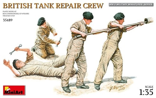 Miniart british tank - british,
