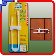 CHICCO BLOCCA ARMADI CON MANIGLIE REGOLAZIONE RAPIDA PROTEZIONE SICUREZZA BIMBI