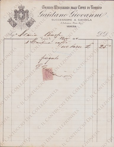 1894 venezia grandi magazzini - 1894,