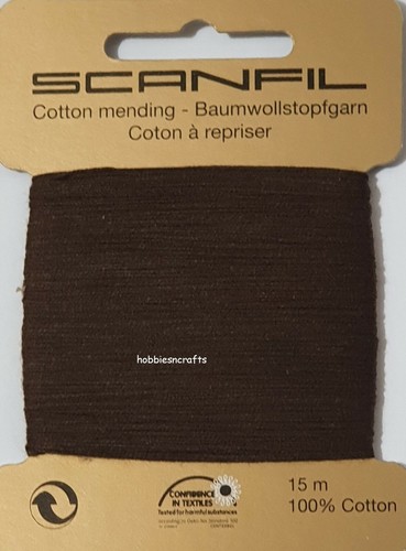 Marrone scanfil 100 - marrone, 100%