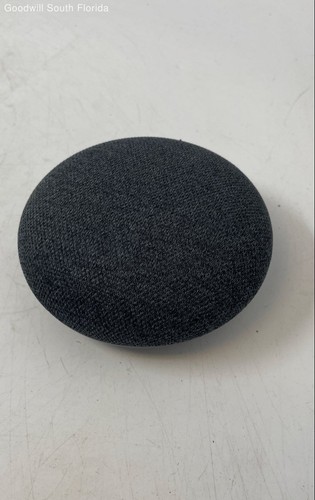 Google home mini black round - home,