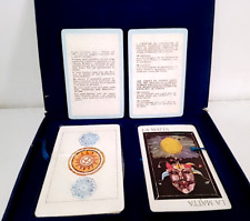 I TAROCCHI DI FRANCO GENTILINI 1975 Fedrigoni cofanetto 2 mazzi 78 carte nuove
