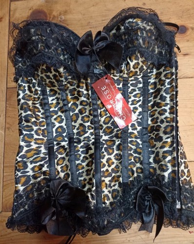 Bustino burlesque chilirose - bustino,