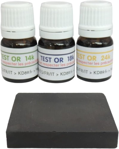 Kit test reagente oro - reagente, 14k