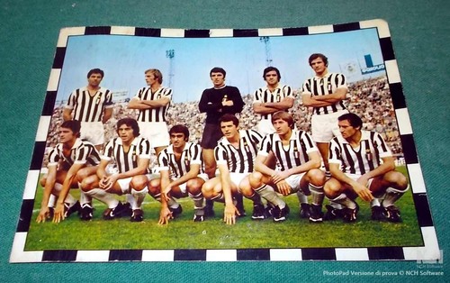 Cartolina formazione squadra - cartolina,