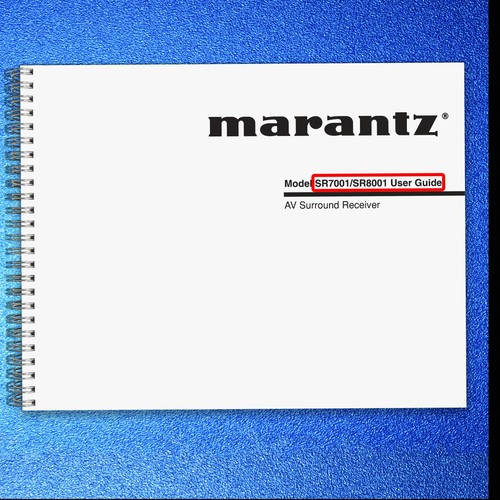 Marantz sr7001 sr8001 - sr7001, av