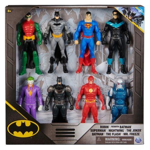 Batman set personaggi cm - set, 8