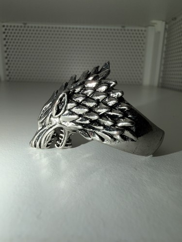 Anello testa lupo - di, tono