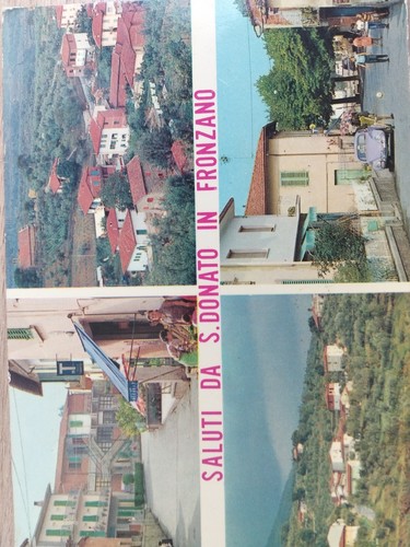 Cartolina antica saluti san - saluti, da