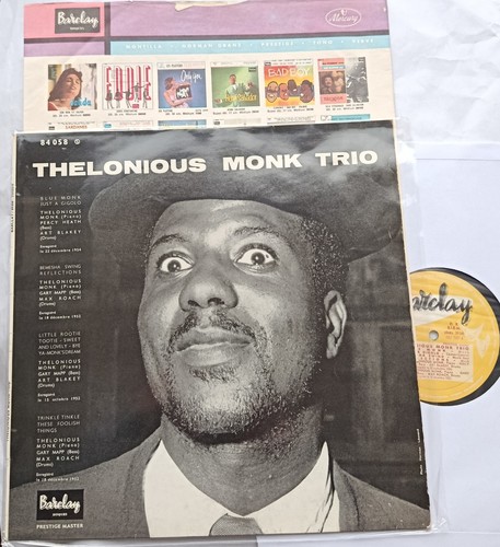 Thelonious monk trio prestige - thelonious,