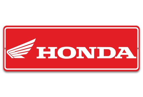 Insegna metallo honda racing - honda,