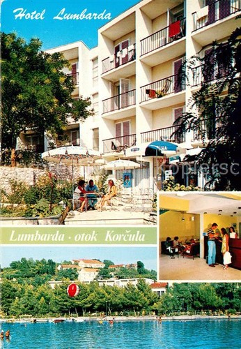 Korcula hotel lumbarda - hotel,