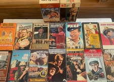 John Wayne -  VHS Tape Lot Of