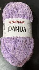 Gomitolo Panda Mondial velluto ciniglia lavoro uncinetto ferri amigurumi 200G