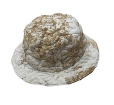 ALVIERO MARTINI PRIMA CLASSE Cappello bambina bianco beige mappa Tg 12 Mesi