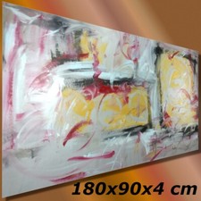 quadro grande astratto dipinto a mano su tela per soggiorno moderno 150x80
