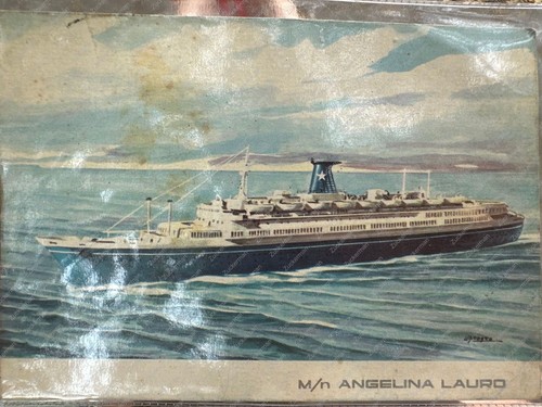 Cartolina nave ship - cartolina,