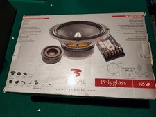 Kit Focal Polyglass 165 VR Hi-SPL - NIB - NOS - Old School - 2-ways - Car Audio