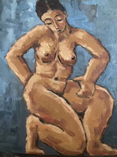 Bellissimo pittura donna 1980 - bellissimo,