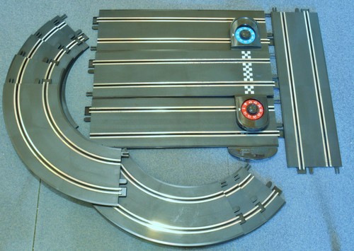 Scalextric start track dritti - start,