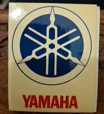 Scheda ADESIVA MOTO YAMAHA MOTOCROSS 1981 SCUDI POP SPAGNOLI