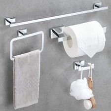 Set accessori bagno 4 pezzi in