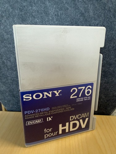 Sony pdv 276hd - sony,