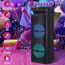 Doppio subwoofer 10 pollici altoparlante portellone portatile Bluetooth party sistema di altoparlanti DJ