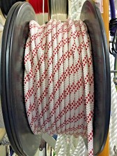 Foglio corda 10 m Kingfisher Kingbraid 6 mm 10 metri barca a vela Dinghy Halyard