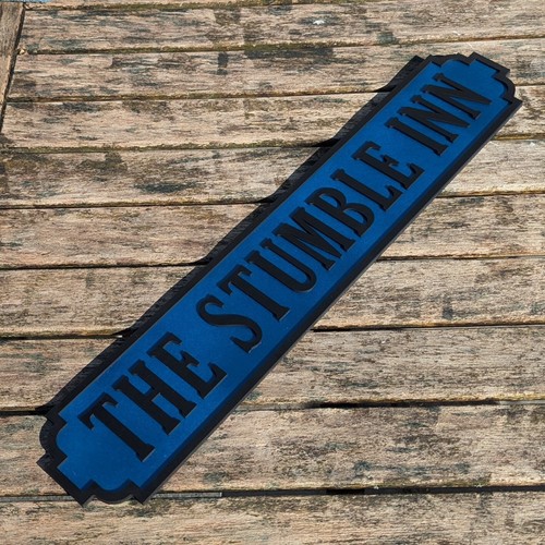 Personalised pub bar street - personalised,
