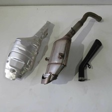 Impianto di scarico completo marmitta per moto Honda CBR 600 RR PC40 nuovo 2208