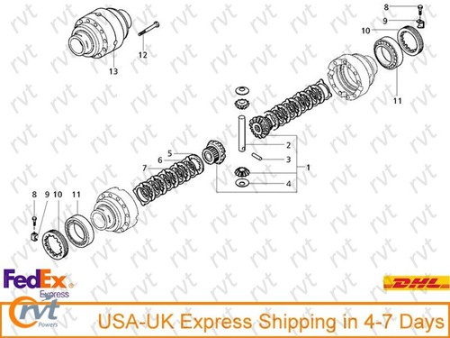 006500419c1 kit differenziale - kit,