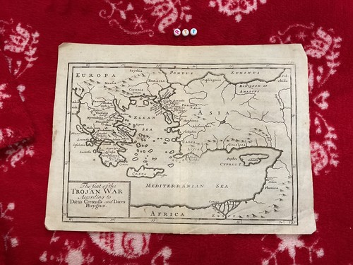 1728 rarissima mappa herman - 1728,