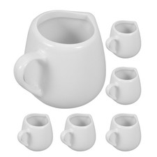 6 Pcs Mini Brocca Latte