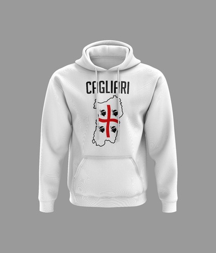 Felpa cagliari sardegna - felpa,