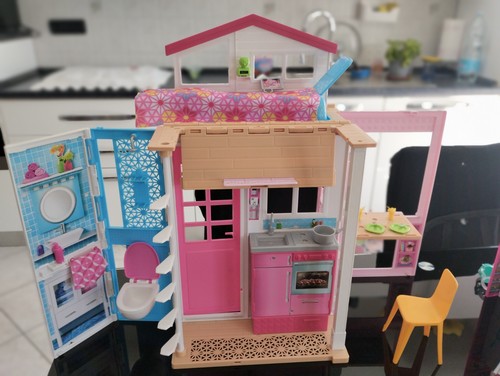 Barbie casa con scatola - barbie,