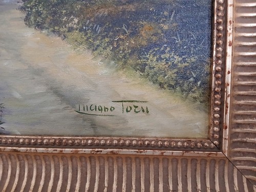 Torsi luciano dipinto olio - torsi, su