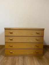 CASSETTIERA 5 CASSETTI 77X40X107 CM BIANCO COMò CAMERA DA LETTO CASSETTONE