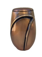 Vaso fiori commemorativo bronzo vaso cimitero vaso urna bronzo Italia fracaro