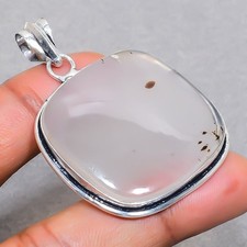 Ciondolo gioielli etnici alla moda fatto a mano con pietra preziosa agata...