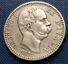 REGNO UMBERTO I° 2 LIRE 1881
