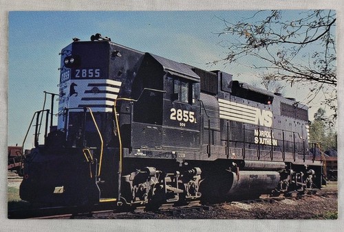 Cartolina treno locomotiva