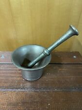 Antico Mortaio in bronzo epoca fine ottocento antiquariato siciliano