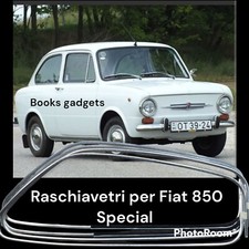 Per Fiat 850 Special Serie 4 pz Raschiavetri Raschiavetro Ricambi Auto D'epoca